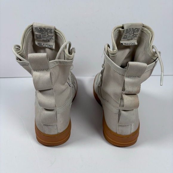 NIKE AIR SF AR 1 Mens 7 Beige High Top Urban Utility Sneaker Boots Shoes - Picture 7 of 16